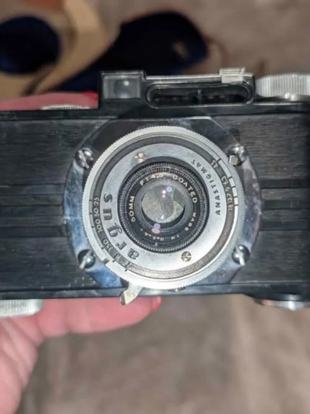 Vintage Argus Camera with Genuine Leather Case